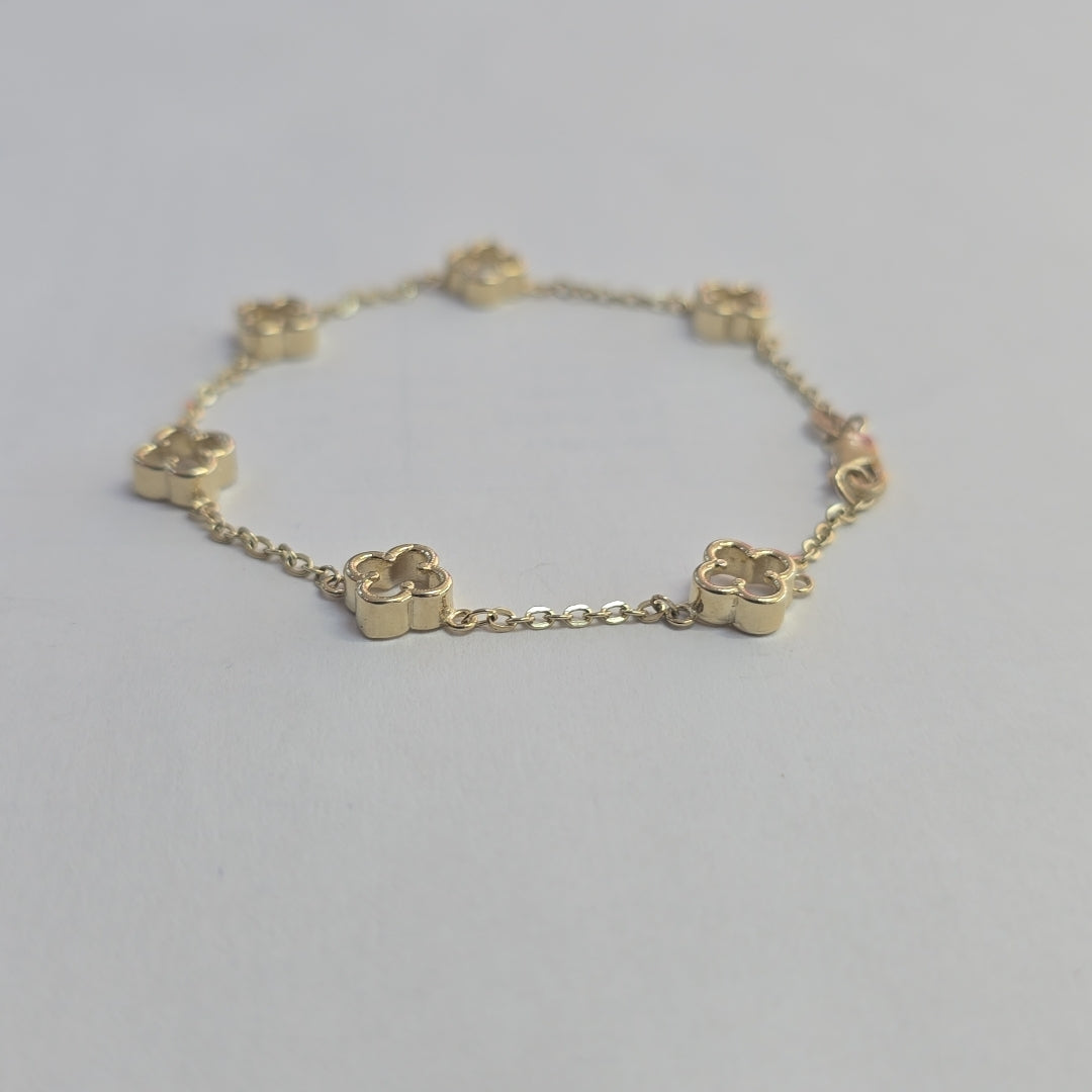 PULSERA ESPECIAL 14K 18 CM 4.2 GR (NUEVO)