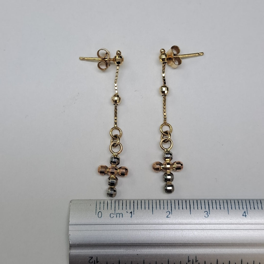 ARETES PAR ORO 10 K 1.7 GRMS (SEMINUEVO)