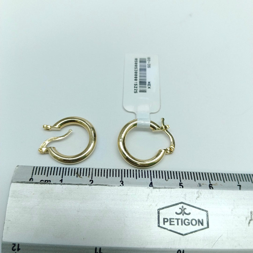 ARETES ARRACADAS 14K 1.5 GR (NUEVO)