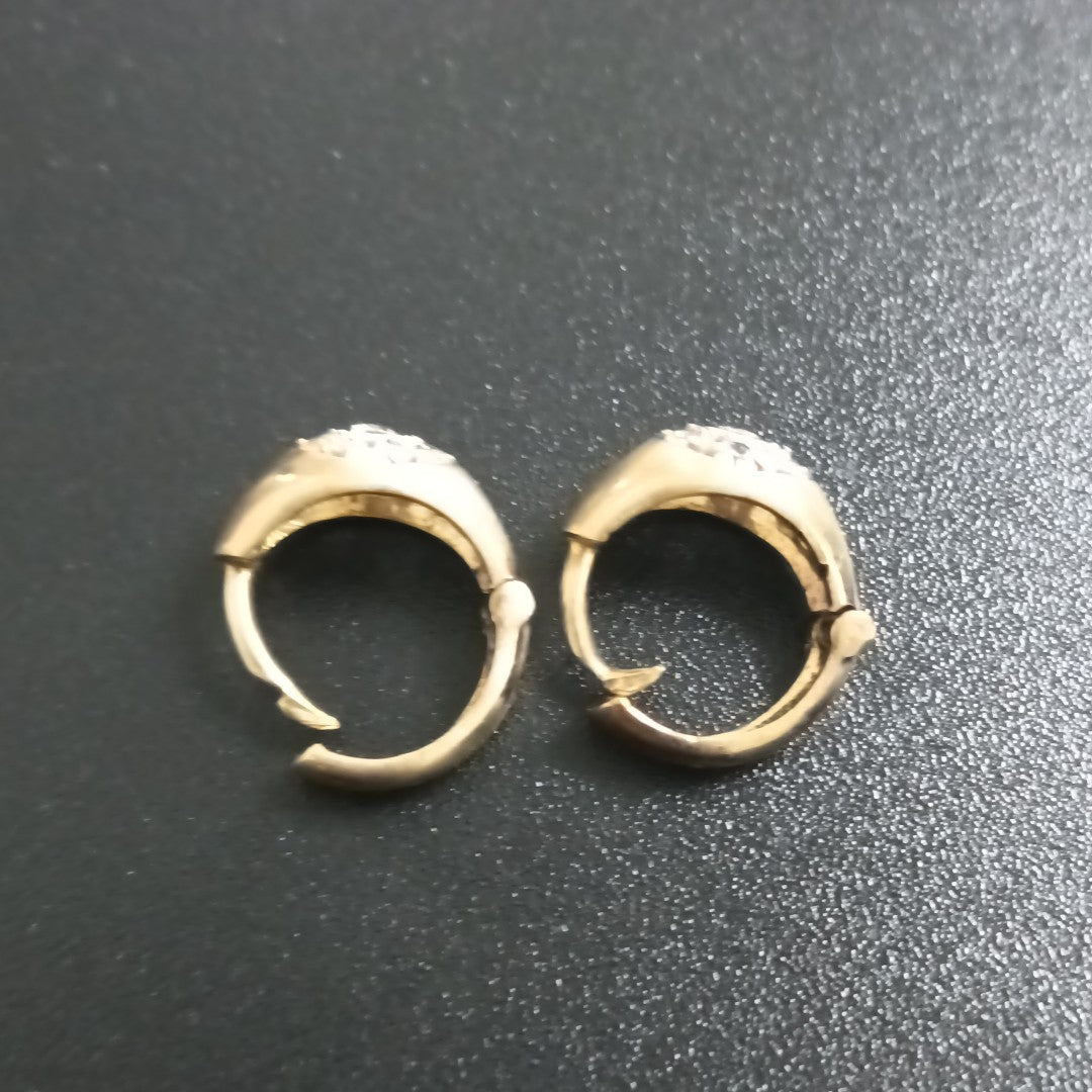 ARRACADAS PAR ORO 10 K 3.1 GRMS (SEMINUEVO)