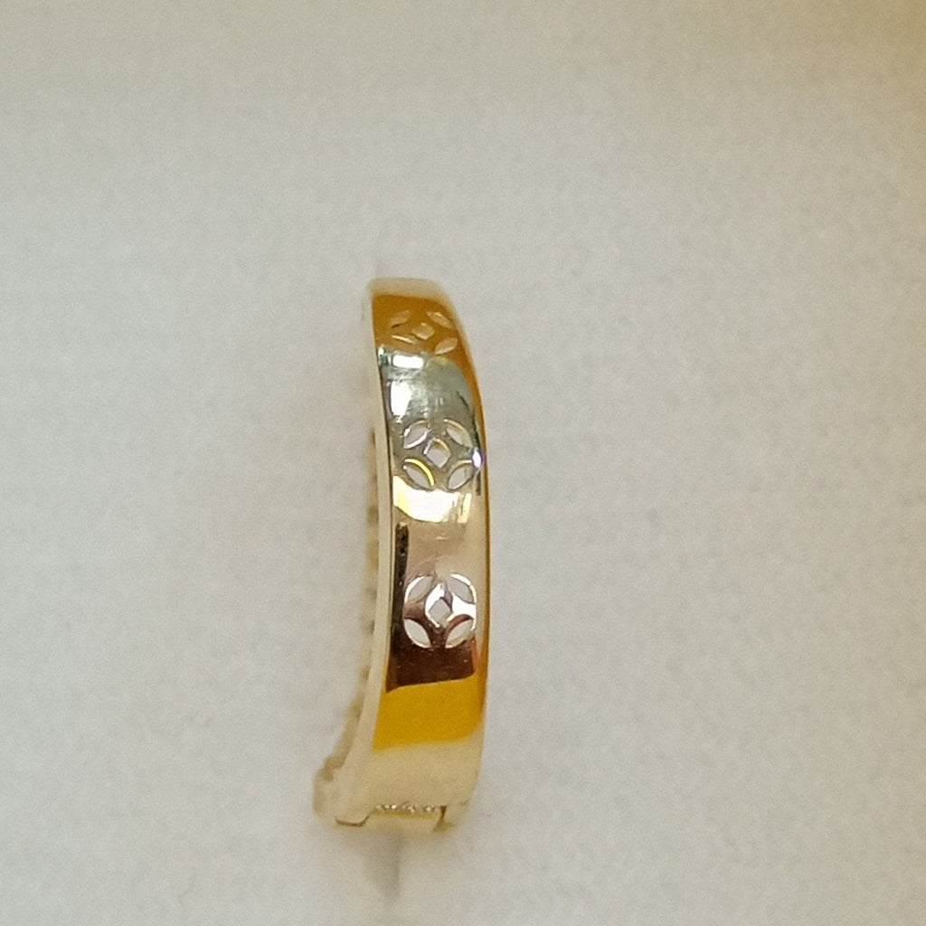 ARETES TEJIDO HUGGIES CON CIRCONIAS 14K 3 GR (NUEVO)