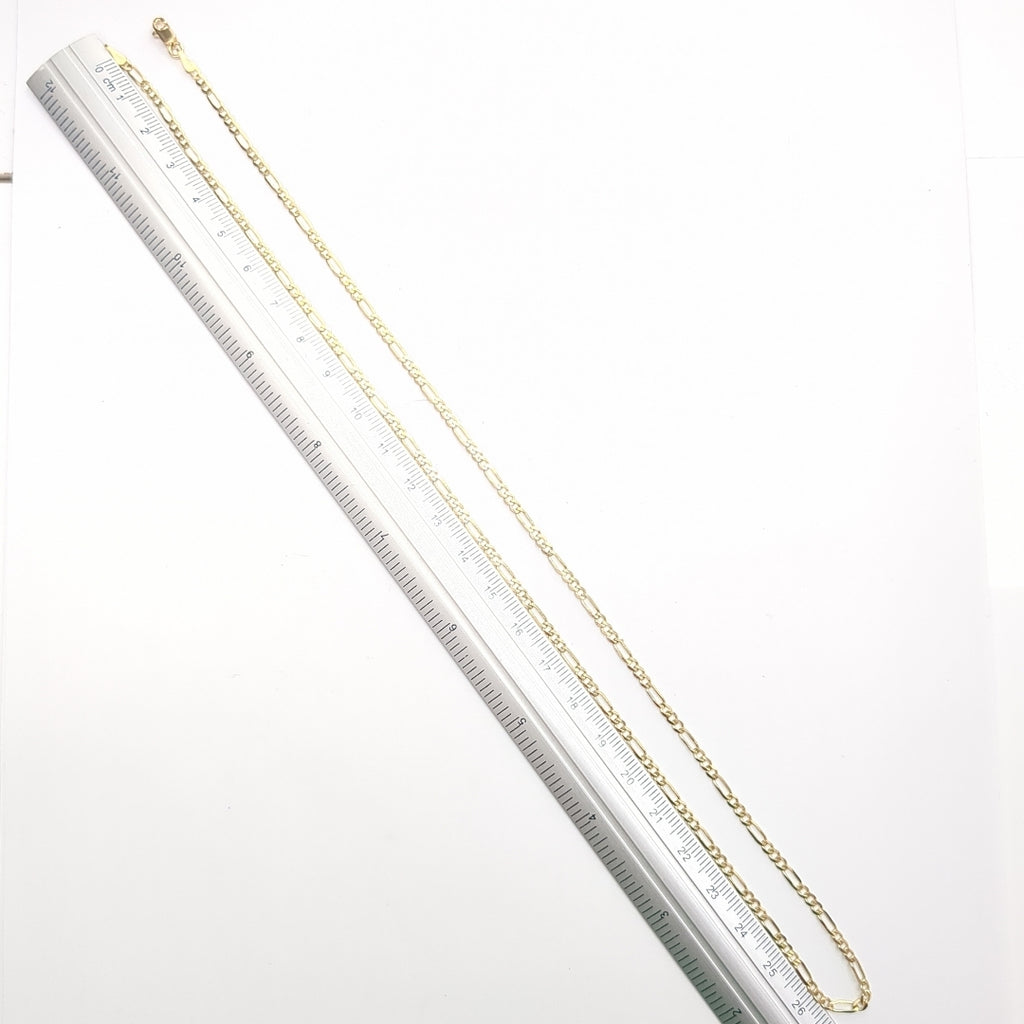 CADENA 3X1 14K 55 CM 5 GR (NUEVO)