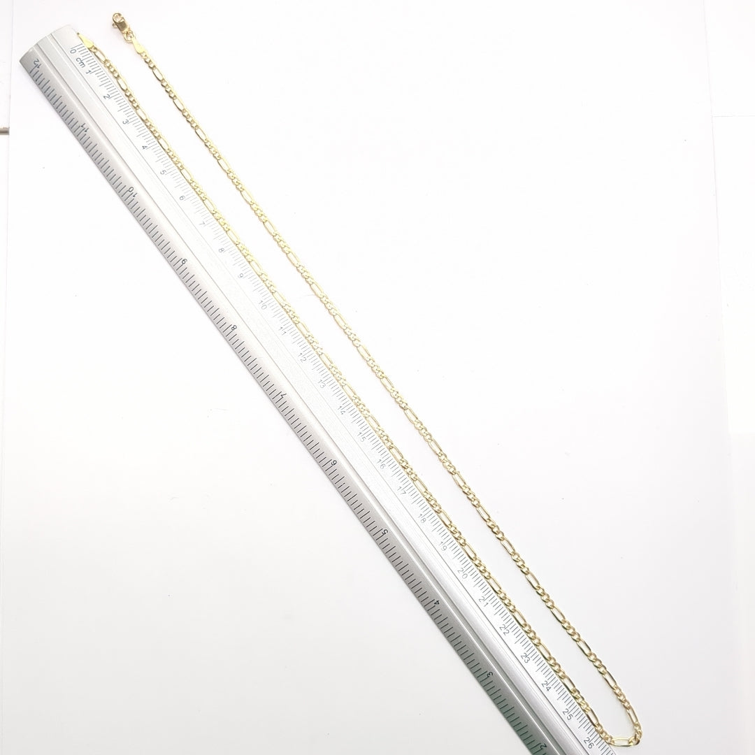 CADENA 3X1 14K 55 CM 5 GR (NUEVO)