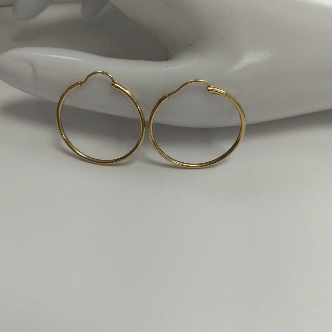 ARRACADAS PAR ORO 10 K 1.4 GRMS (SEMINUEVO)