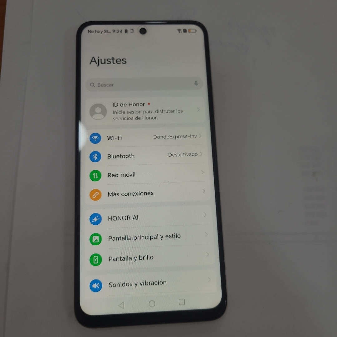 CELULAR HONOR X7D LGN-NX3 (2025) 256 GB 6 GB RAM (SEMINUEVO)