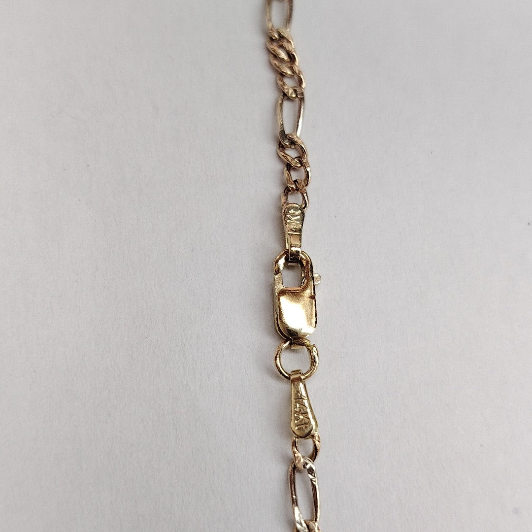 CADENA ORO,ORO COMBINADO 10 K 2,60 GRMS (SEMINUEVO)