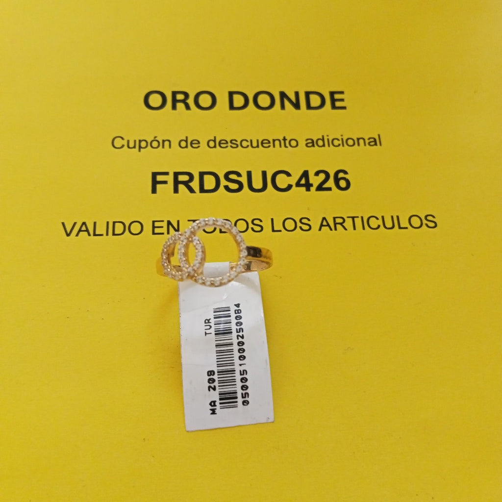 ANILLOS DAMA ORO 14K 1.9 (NUEVO)