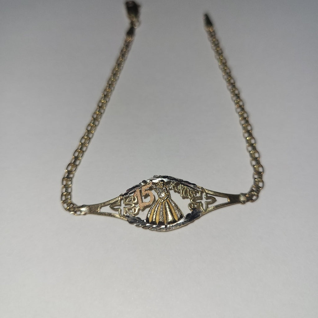 PULSERA ORO 10 K 2.9 GRMS (SEMINUEVO)