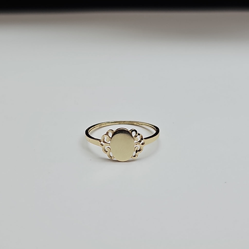 ANILLOS ANILLITO 10K TALLA 8 1 GR (NUEVO)