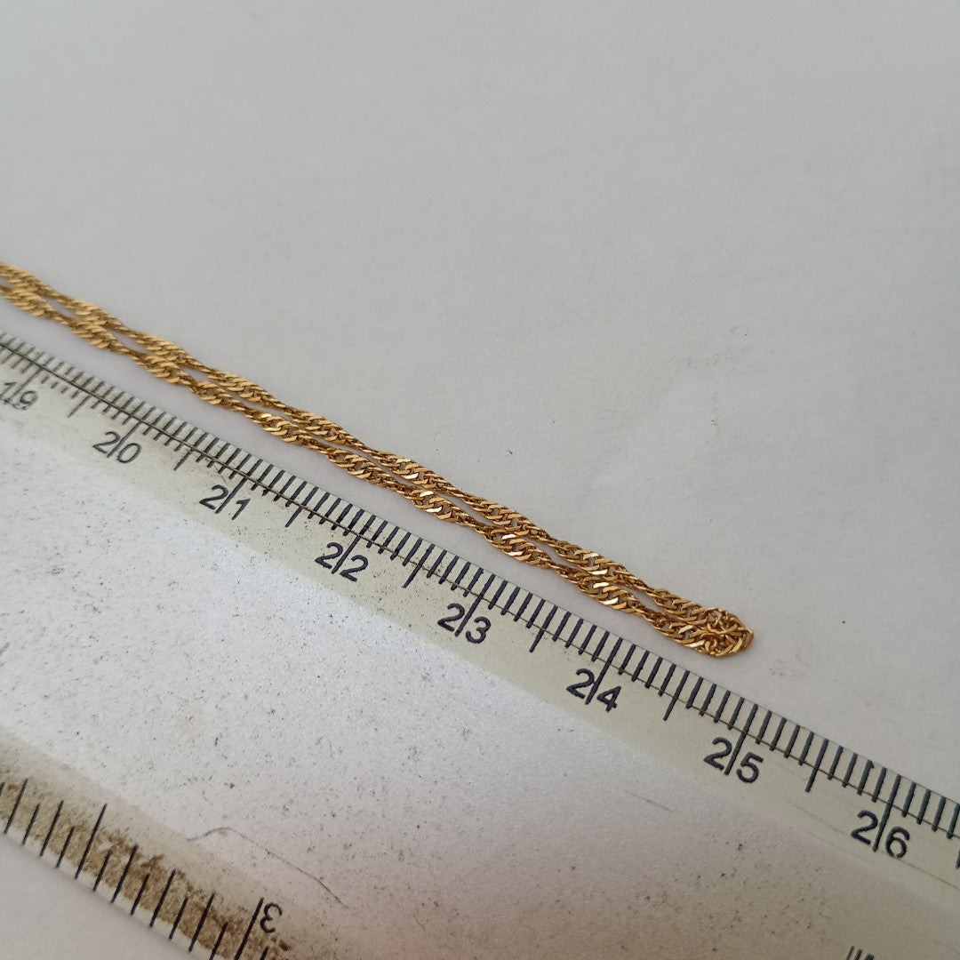 CADENA ORO 10 K 1,60 GRMS (SEMINUEVO)