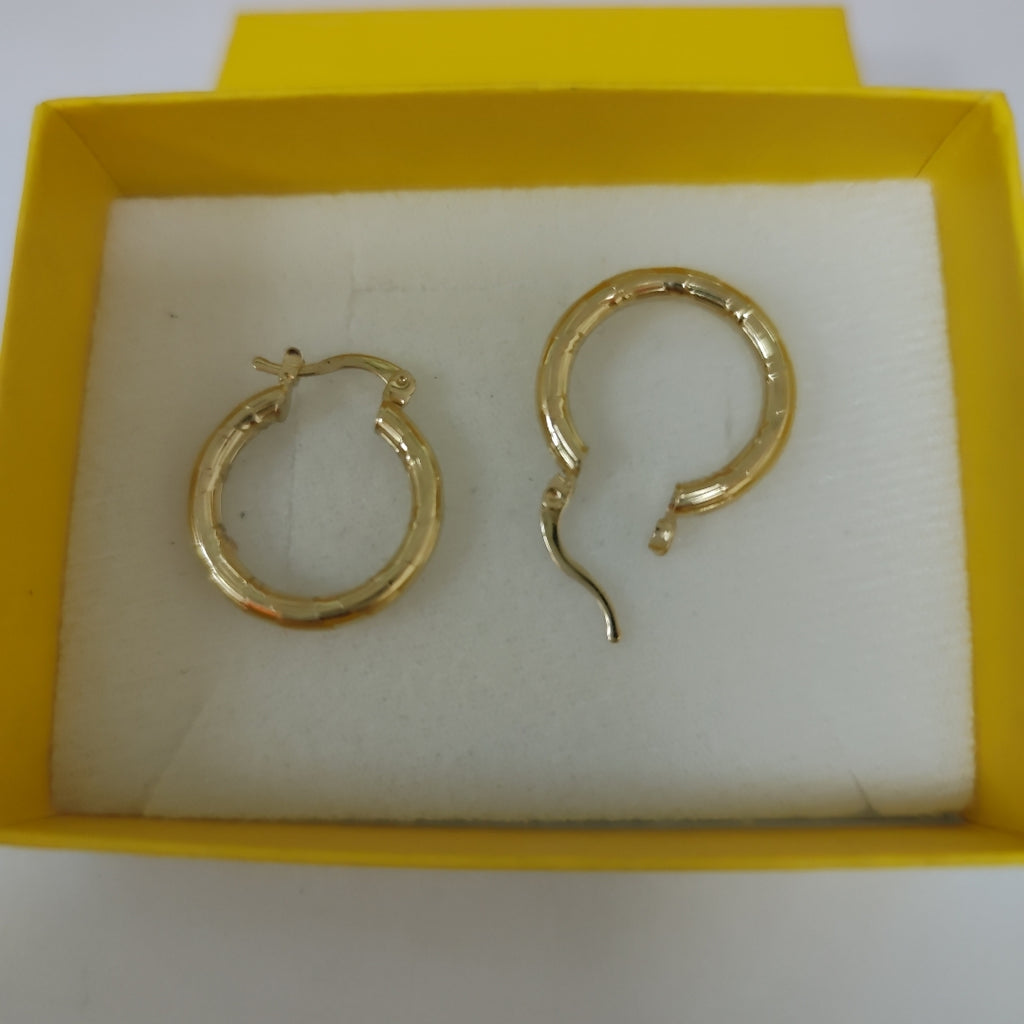 ARETES ARRACADAS 14K 2.6 GR (NUEVO)