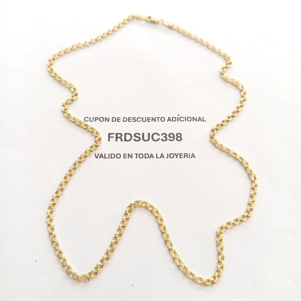 CADENA ORO 10 K 3.1 GRMS (SEMINUEVO)
