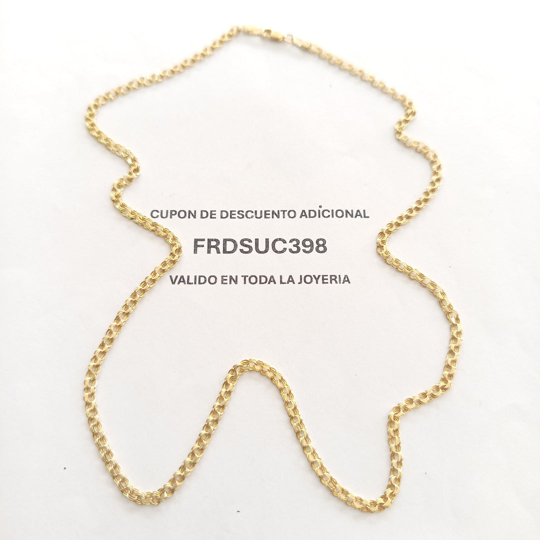 CADENA ORO 10 K 3.1 GRMS (SEMINUEVO)