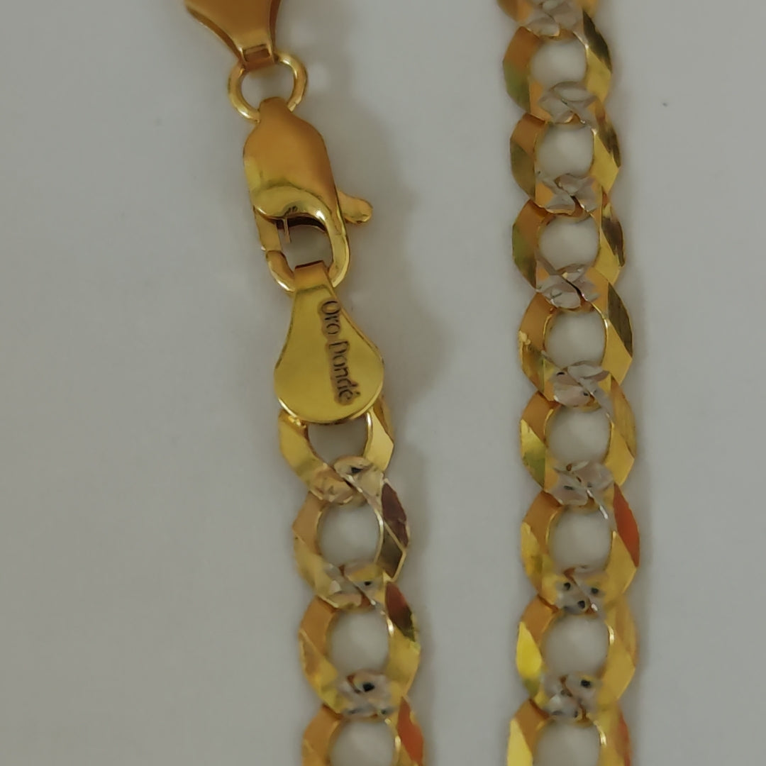 CADENA ESLABONES 14K 55 CM 15.7 GR (NUEVO)