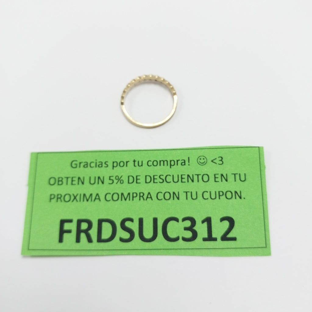 ANILLITO ORO 10 K 0,90 GRMS (SEMINUEVO)