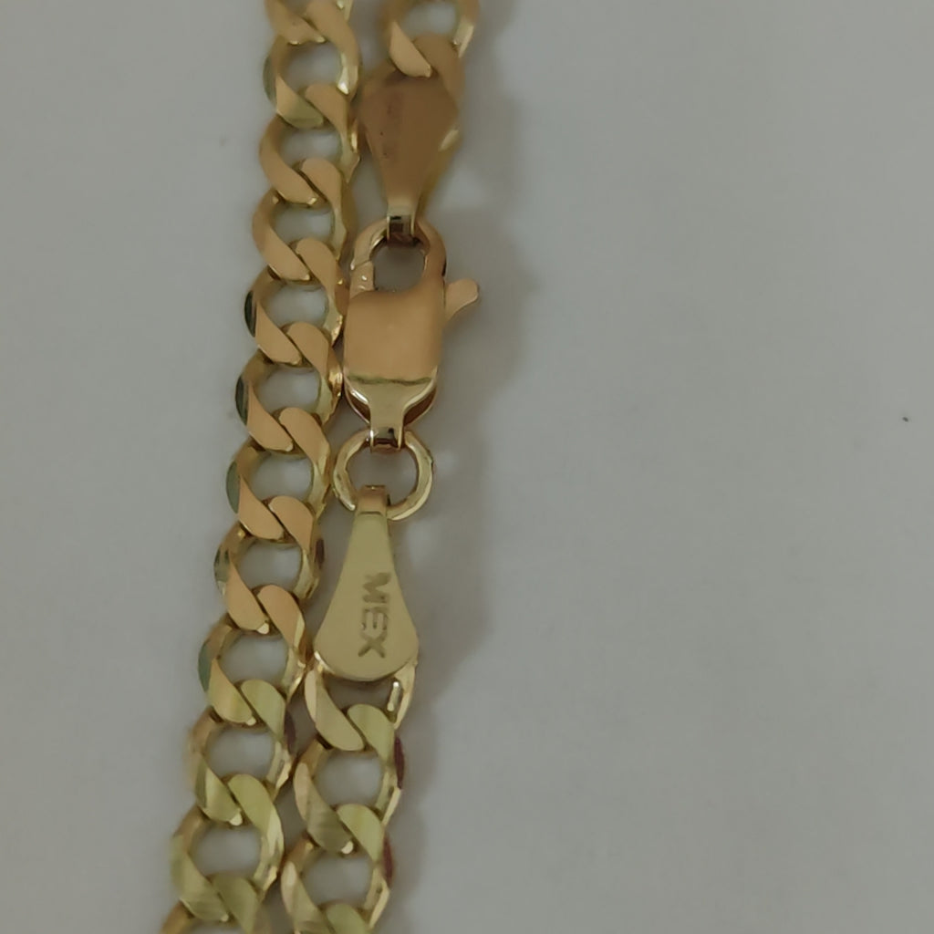 CADENA BARBADA 14K 55 CM 12.7 GR (NUEVO)