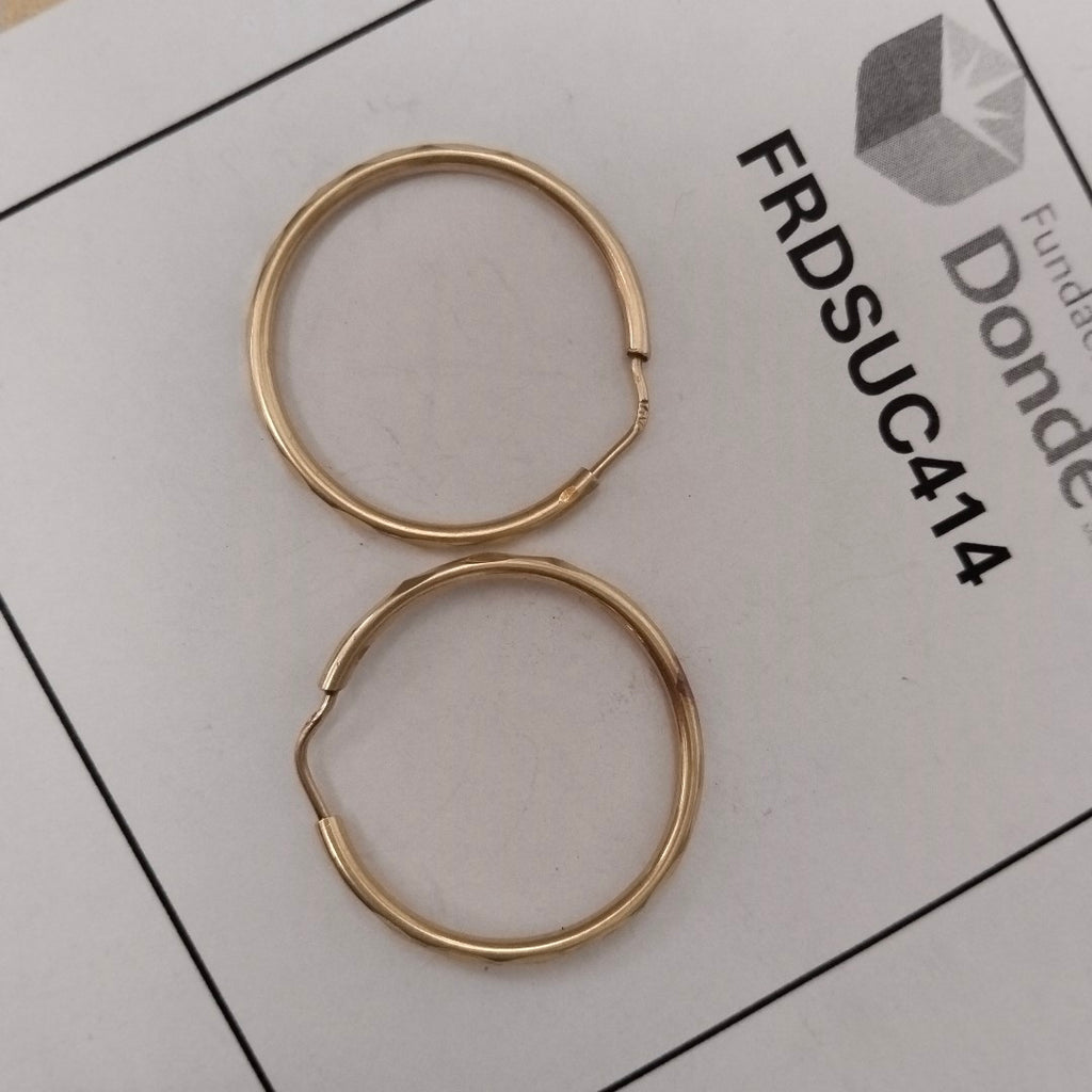 ARRACADAS PAR ORO 10 K 2,60 GRMS (SEMINUEVO)