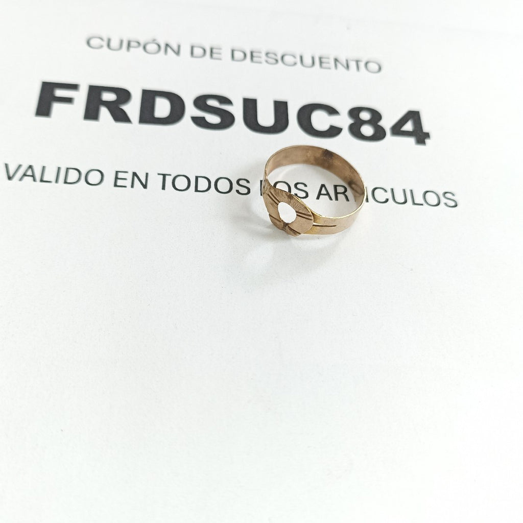 ANILLO ORO 8 K 1.3 GRMS (SEMINUEVO)