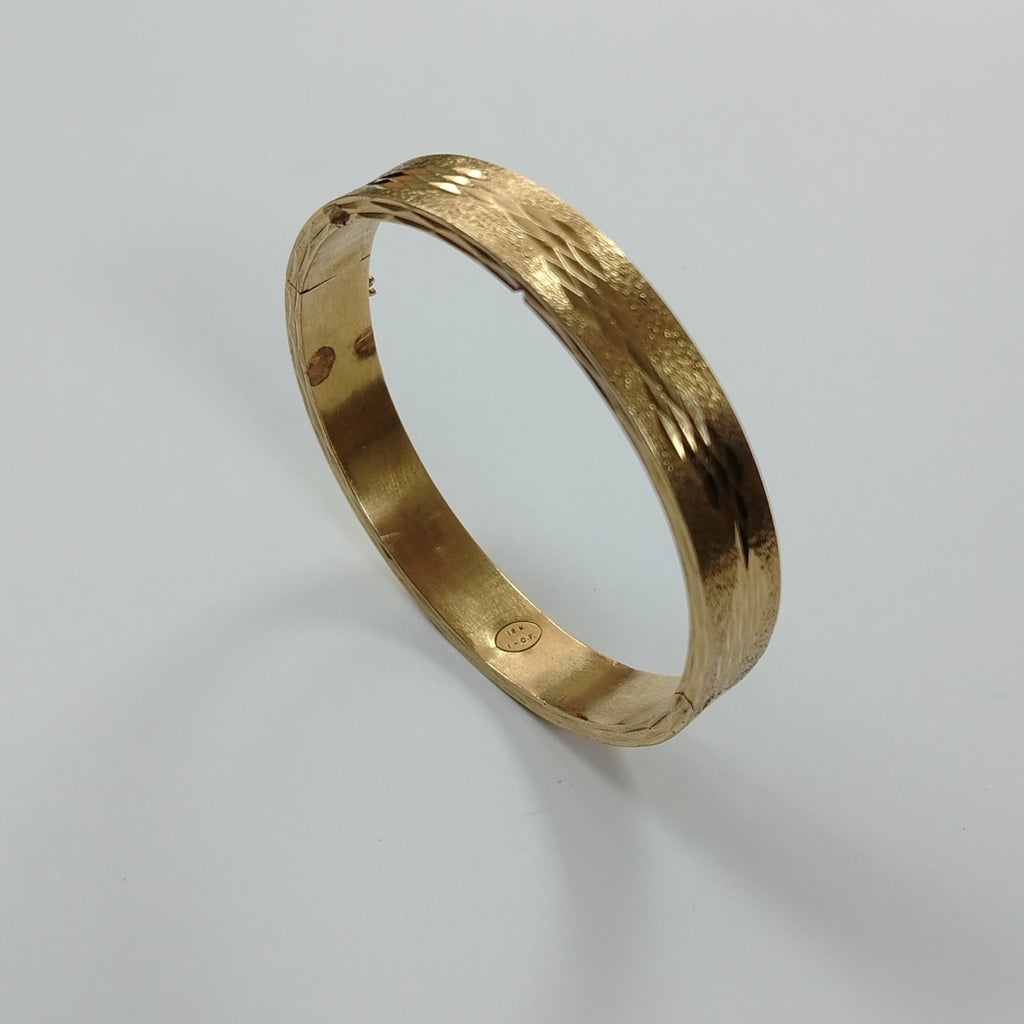 PULSERA RIGIDA ORO 18 K 33.5 GRMS (SEMINUEVO)