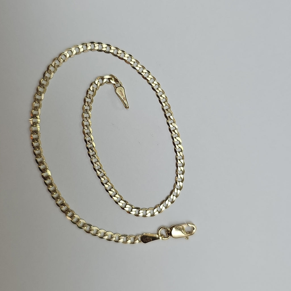PULSERA BARBADA 14K 21 CM 2.3 GR (NUEVO)