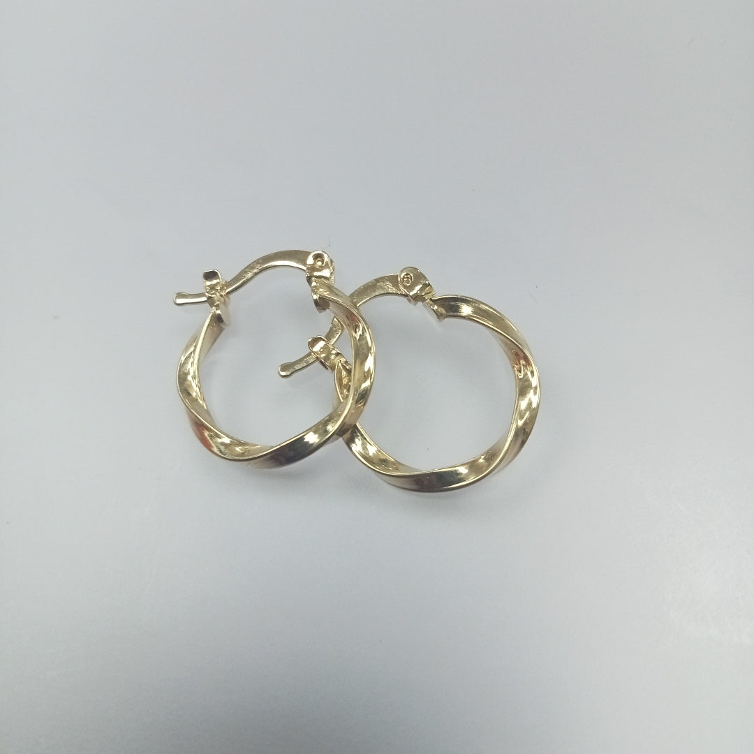 ARETES ARRACADAS TORZAL 14K 1.1 GR (NUEVO)