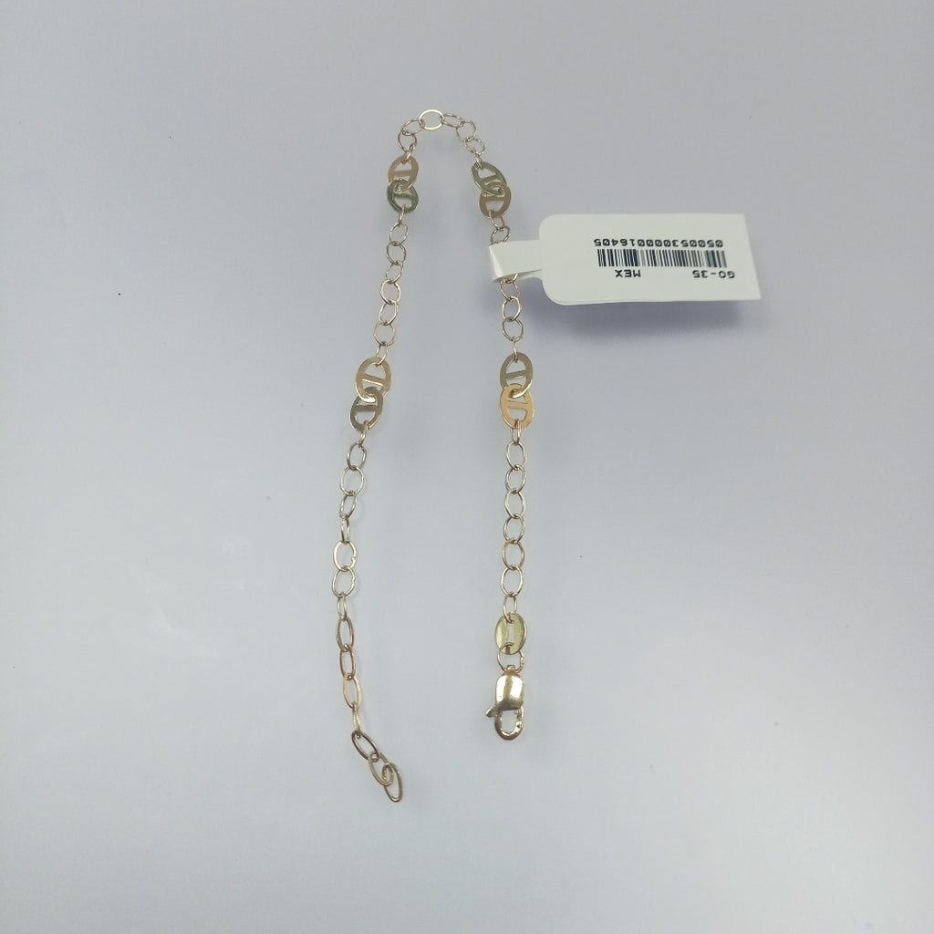 PULSERA ESPECIAL 14K 21 CM 1.8 GR (NUEVO)