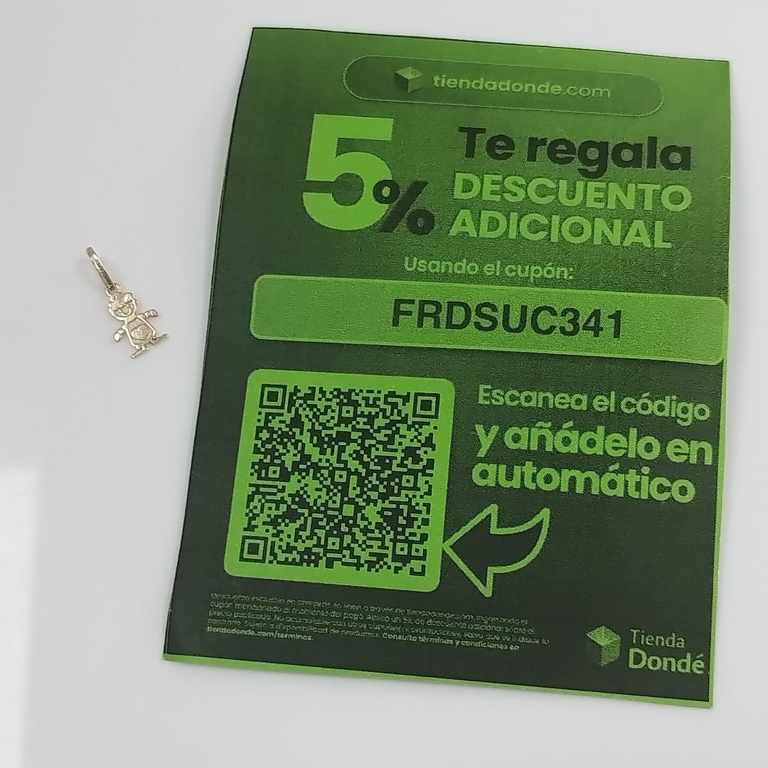 DIJE NIÑO 10K 0.3 GR (NUEVO)