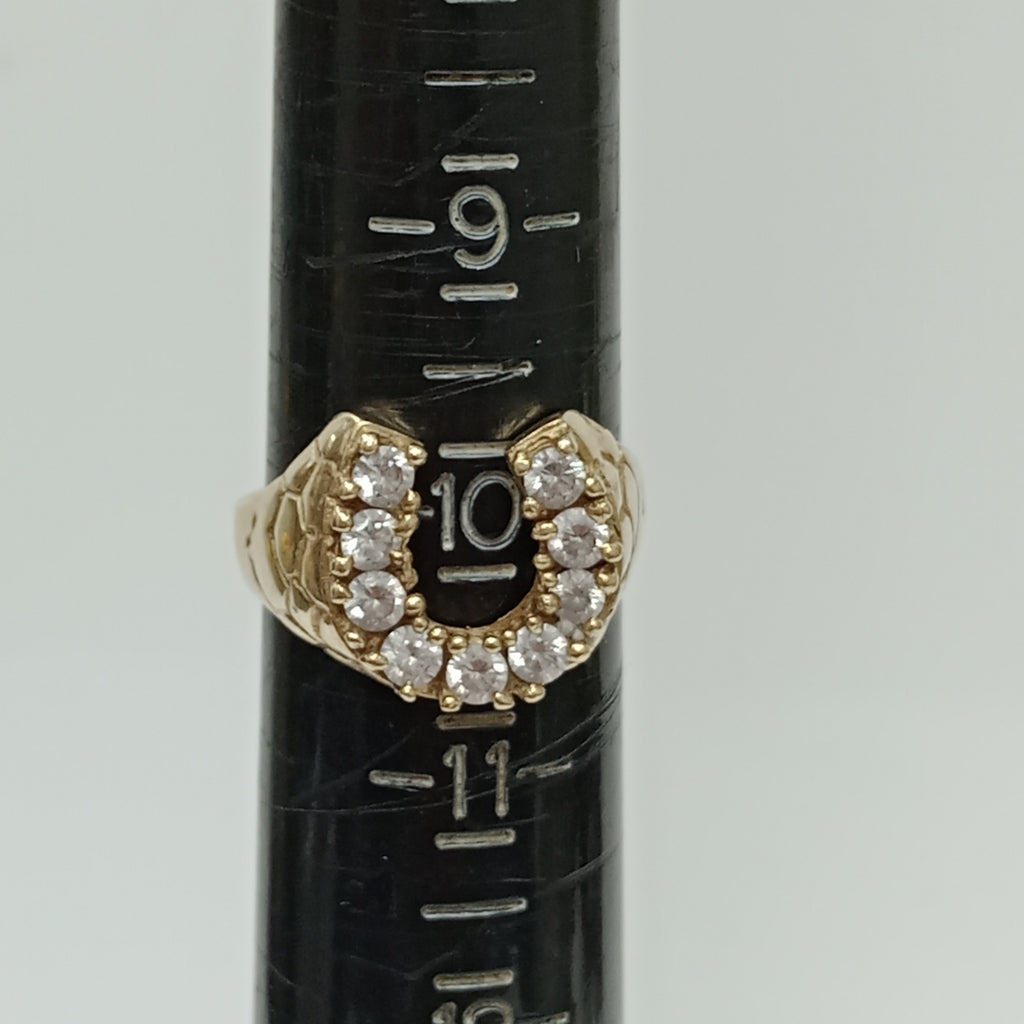 ANILLO ORO 10 K 6,60 GRMS (SEMINUEVO)