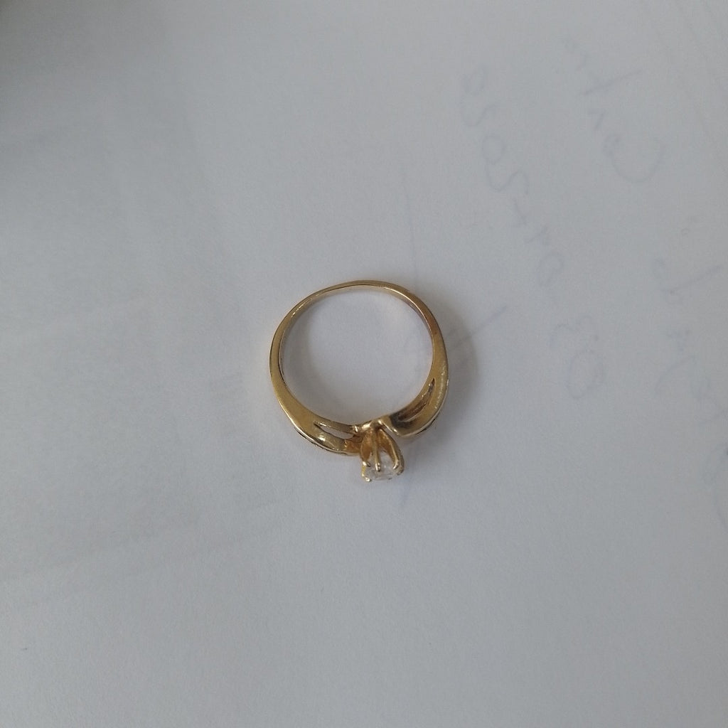SOLITARIO ORO 14 K 2 GRMS (SEMINUEVO)