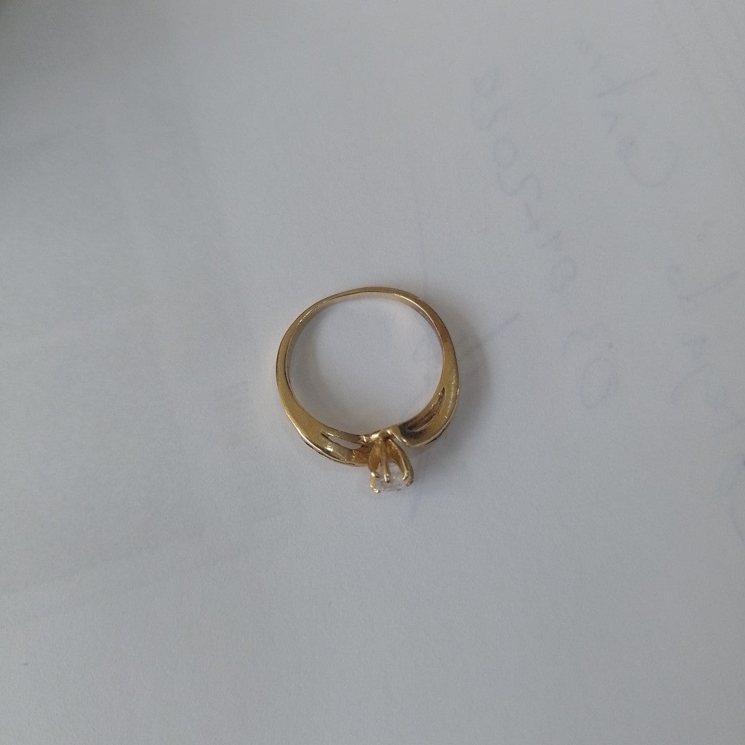 SOLITARIO ORO 14 K 2 GRMS (SEMINUEVO)