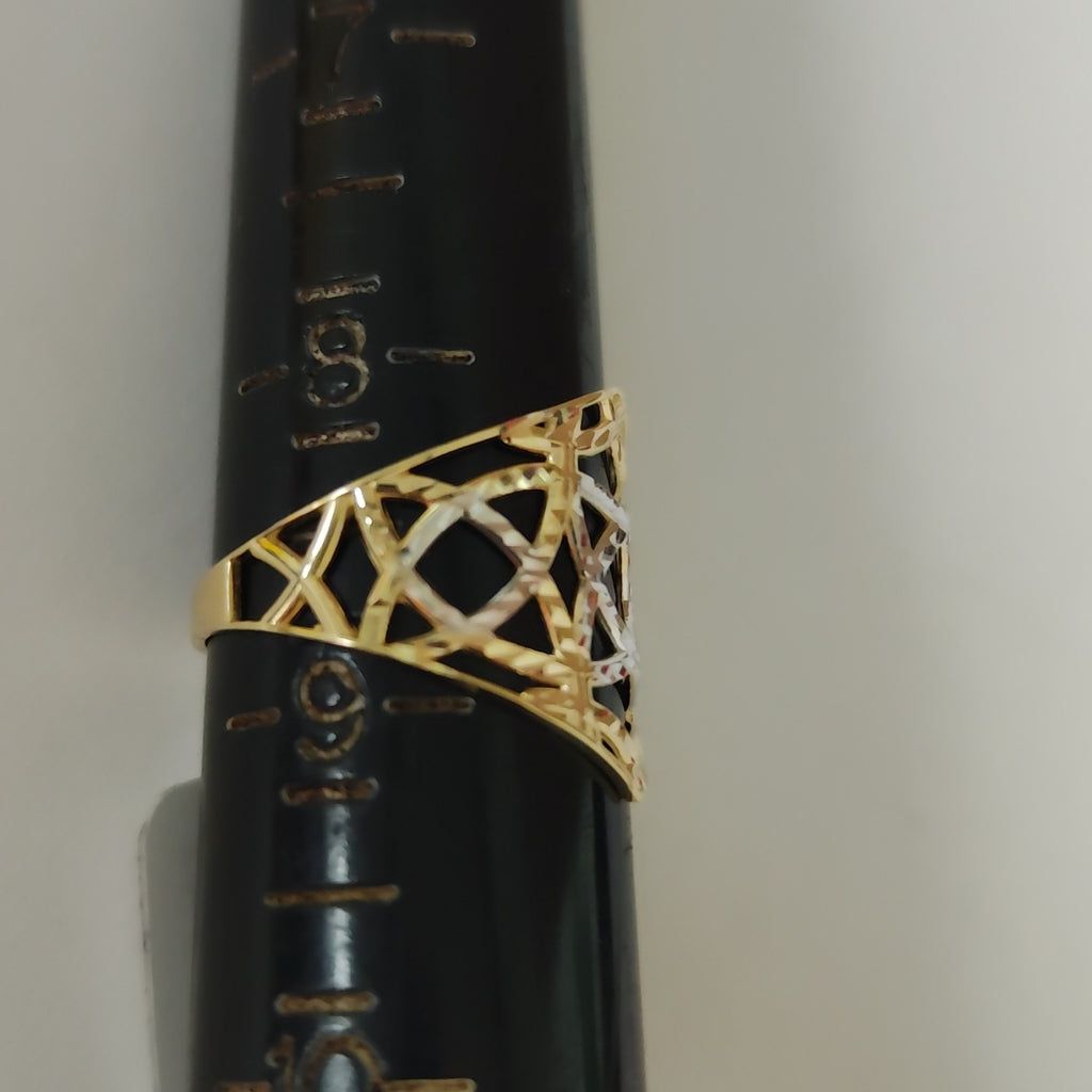 ANILLOS CON ESTRELLA CELTA 14K TALLA 9 2.3 GR (NUEVO)