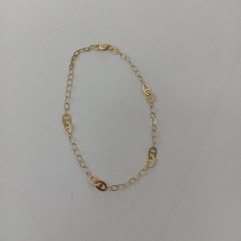 PULSERA ESPECIAL 14K 21 CM 1.9 GR (NUEVO)