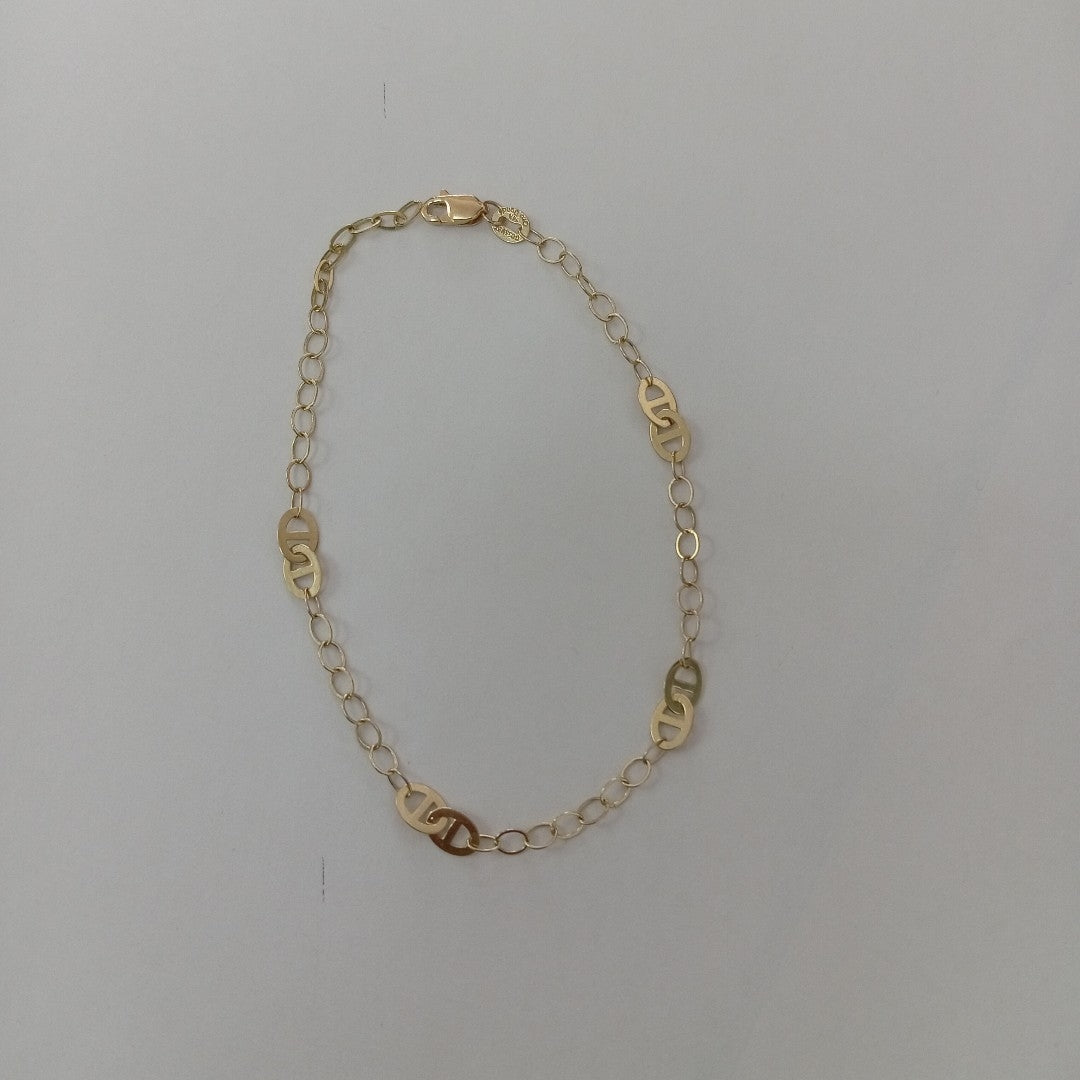 PULSERA ESPECIAL 14K 21 CM 1.9 GR (NUEVO)