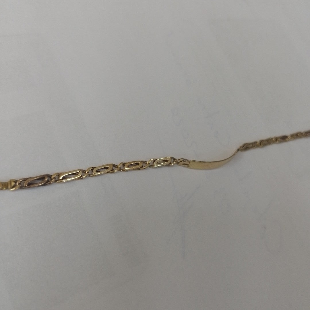 ESCLAVA ORO 14 K 4 GRMS (SEMINUEVO)