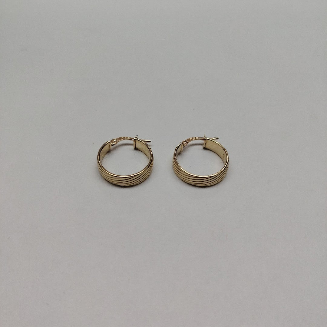 ARRACADAS PAR ORO 10 K 1.5 GRMS (SEMINUEVO)