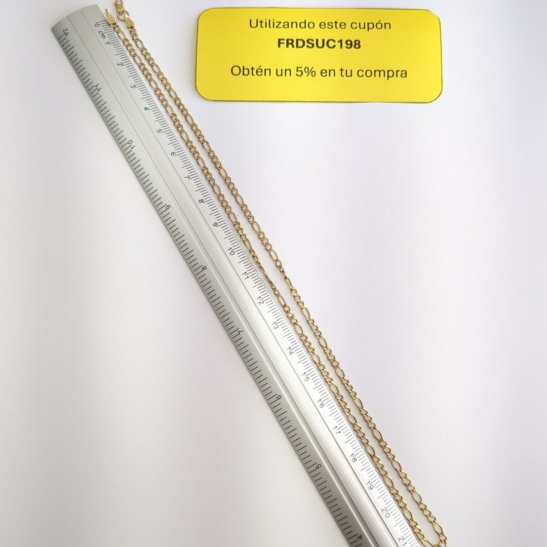 CADENA ORO 10 K 4.3 GRMS (SEMINUEVO)