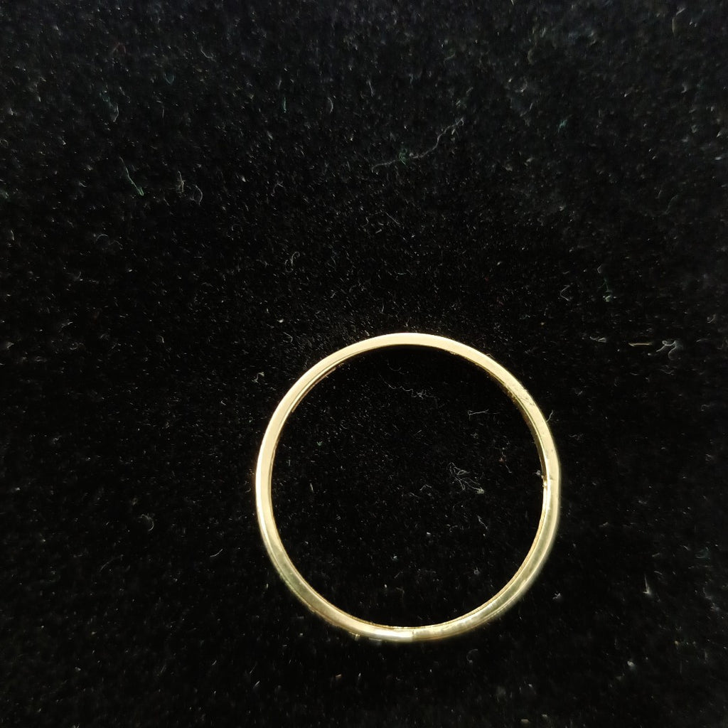 ANILLOS C CIRCONIAS 14K TALLA 8 1.1 GR (NUEVO)