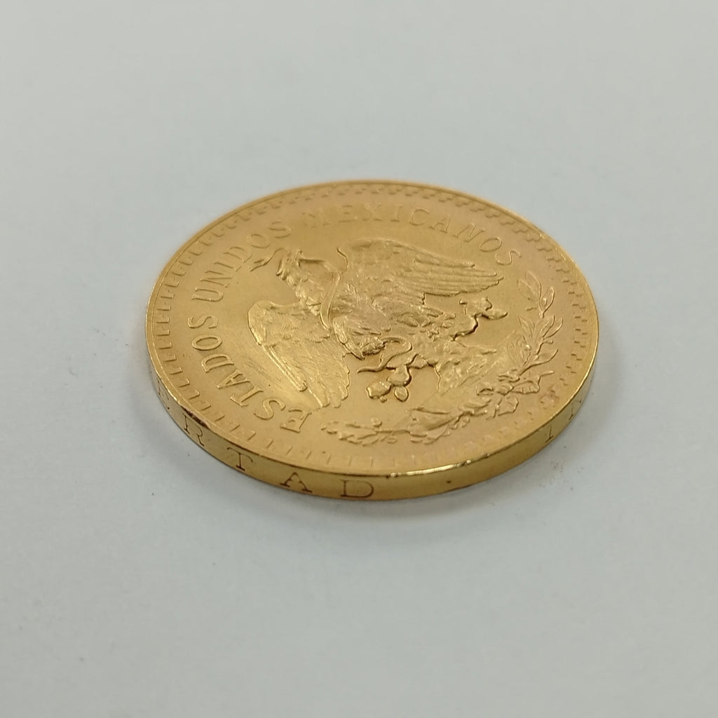 K1 41.6 GRMS 21 K IDENTIFICACIÓN MONEDA NOMINATIVA MONEDAS PESOS 50 PESOS (SEMINUEVO)