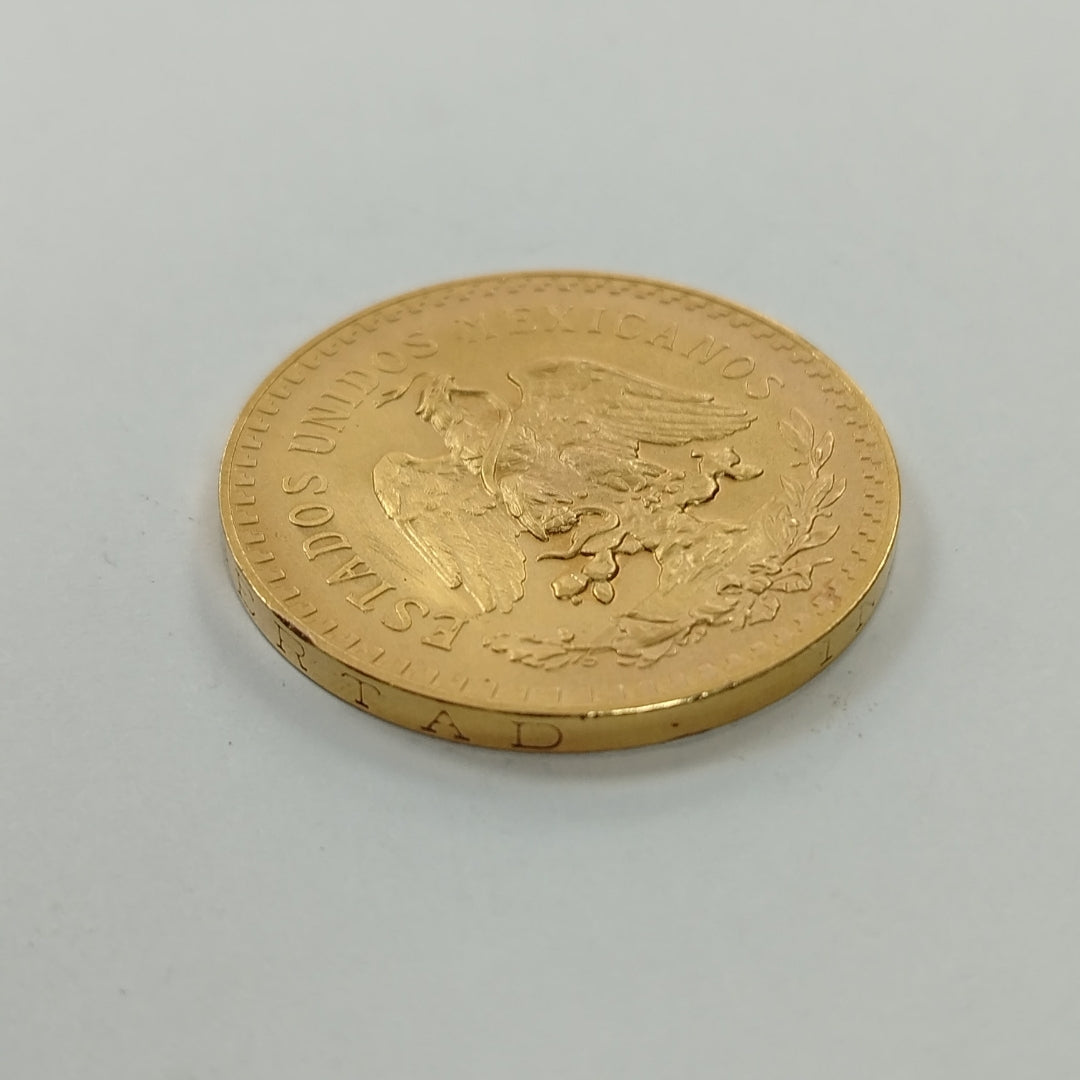 K1 41.6 GRMS 21 K IDENTIFICACIÓN MONEDA NOMINATIVA MONEDAS PESOS 50 PESOS (SEMINUEVO)
