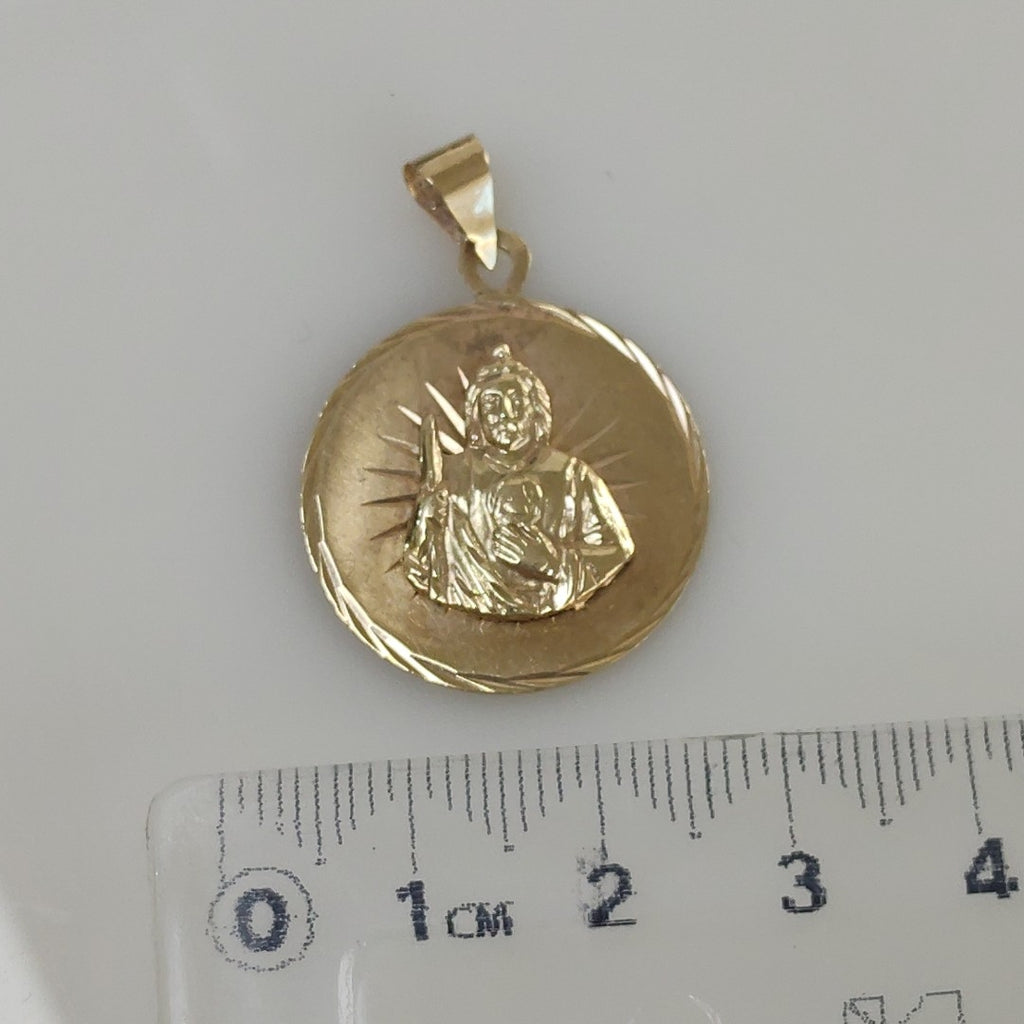 MEDALLA RELIGIOSA ORO 10 K 2,40 GRMS (SEMINUEVO)