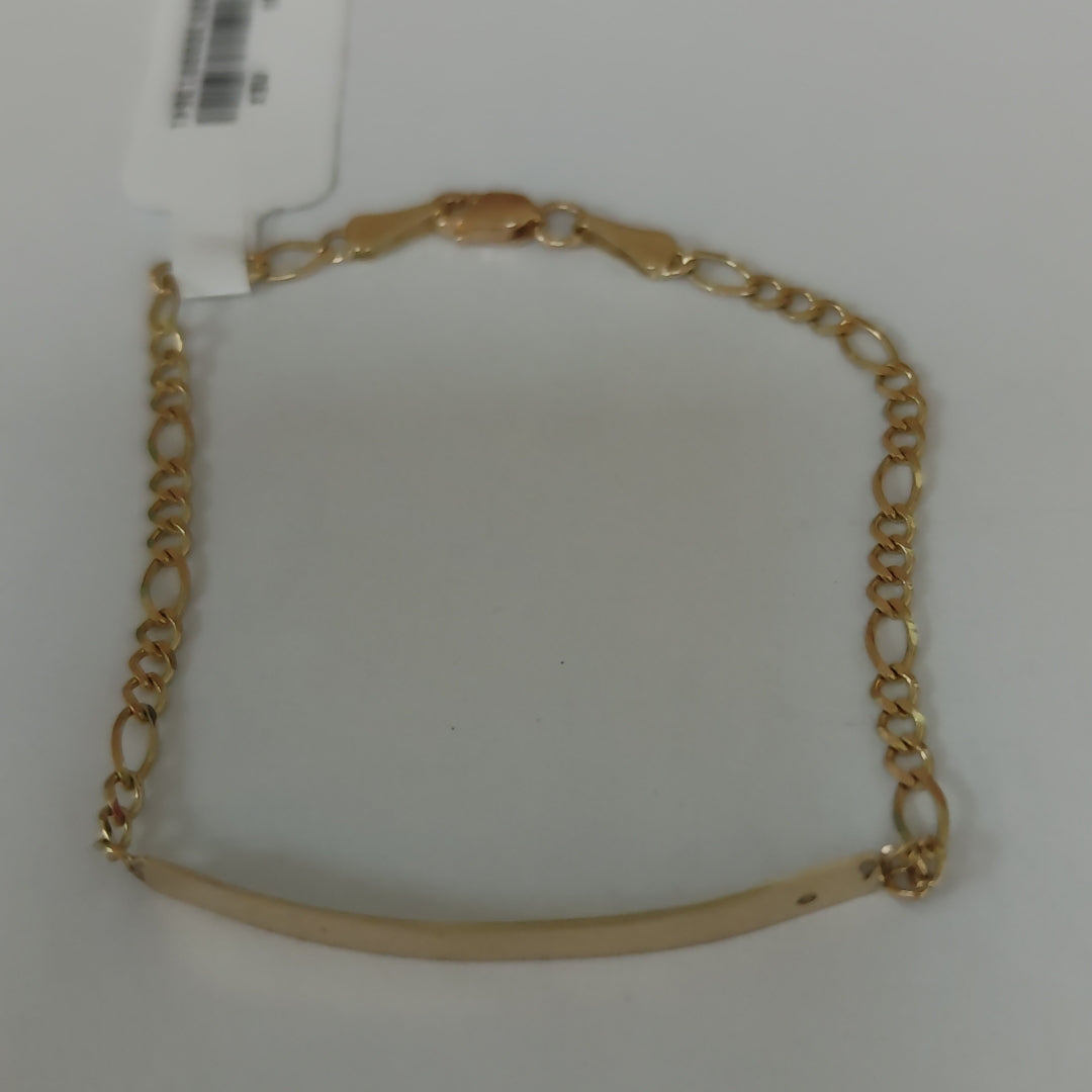 PULSERA ESCLAVA 3X1 10K 18 CM 2.5 GR (NUEVO)