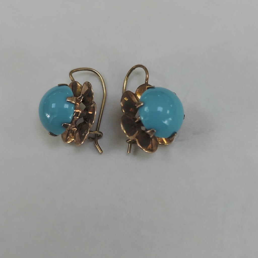 ARETES PAR ORO 8 K 2 GRMS (SEMINUEVO)