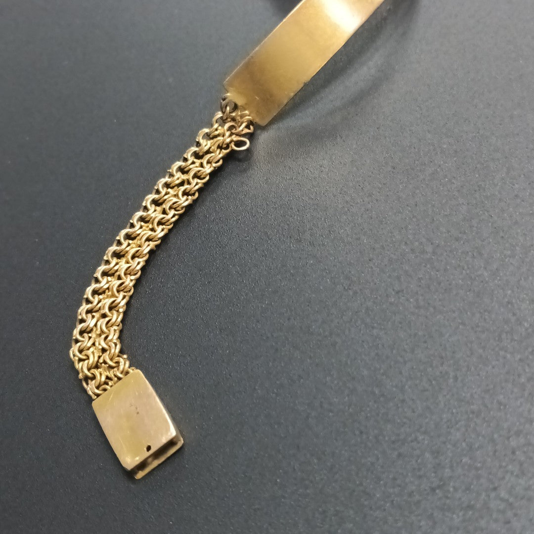 ESCLAVA ORO 10 K 12,30 GRMS (SEMINUEVO)