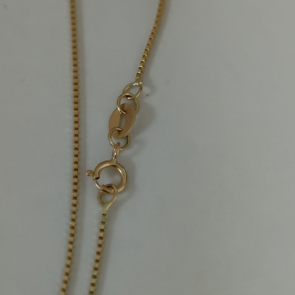 CADENA VENECIANO 14K 55 CM 2.4 GR (NUEVO)