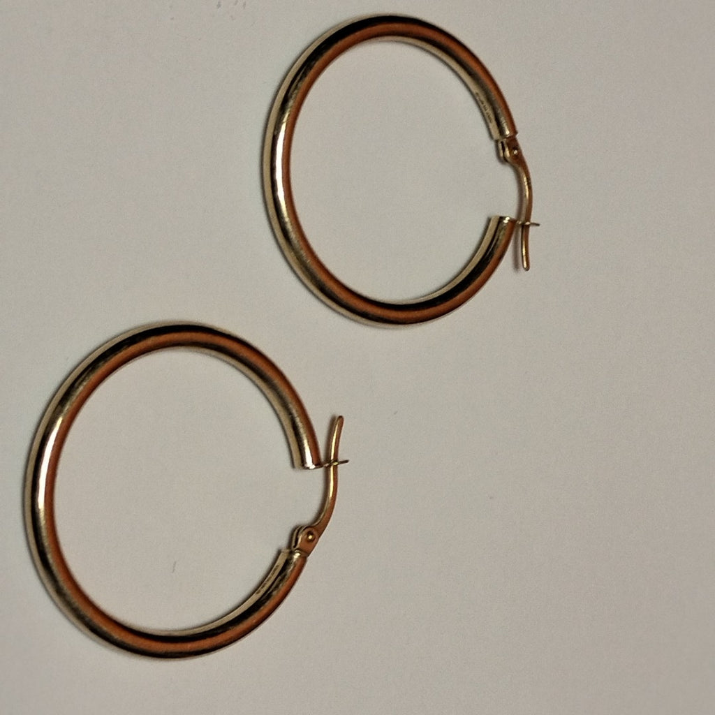 ARRACADAS PAR ORO 10 K 1.7 GRMS (SEMINUEVO)
