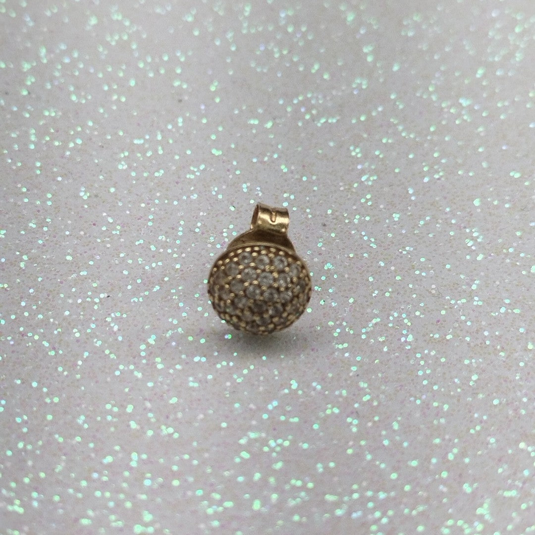 BROQUELES PAR ORO 14 K 1,70 GRMS (SEMINUEVO)