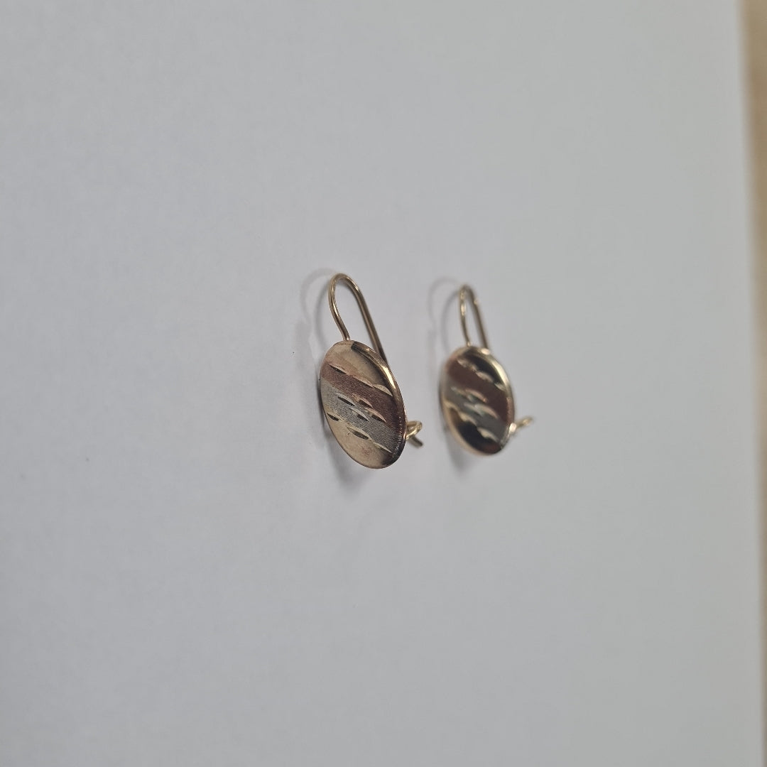 ARETES PAR ORO 10 K 1 GRMS (SEMINUEVO)