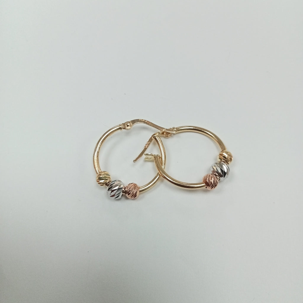 ARRACADAS ORO 14K 1.6 (NUEVO)