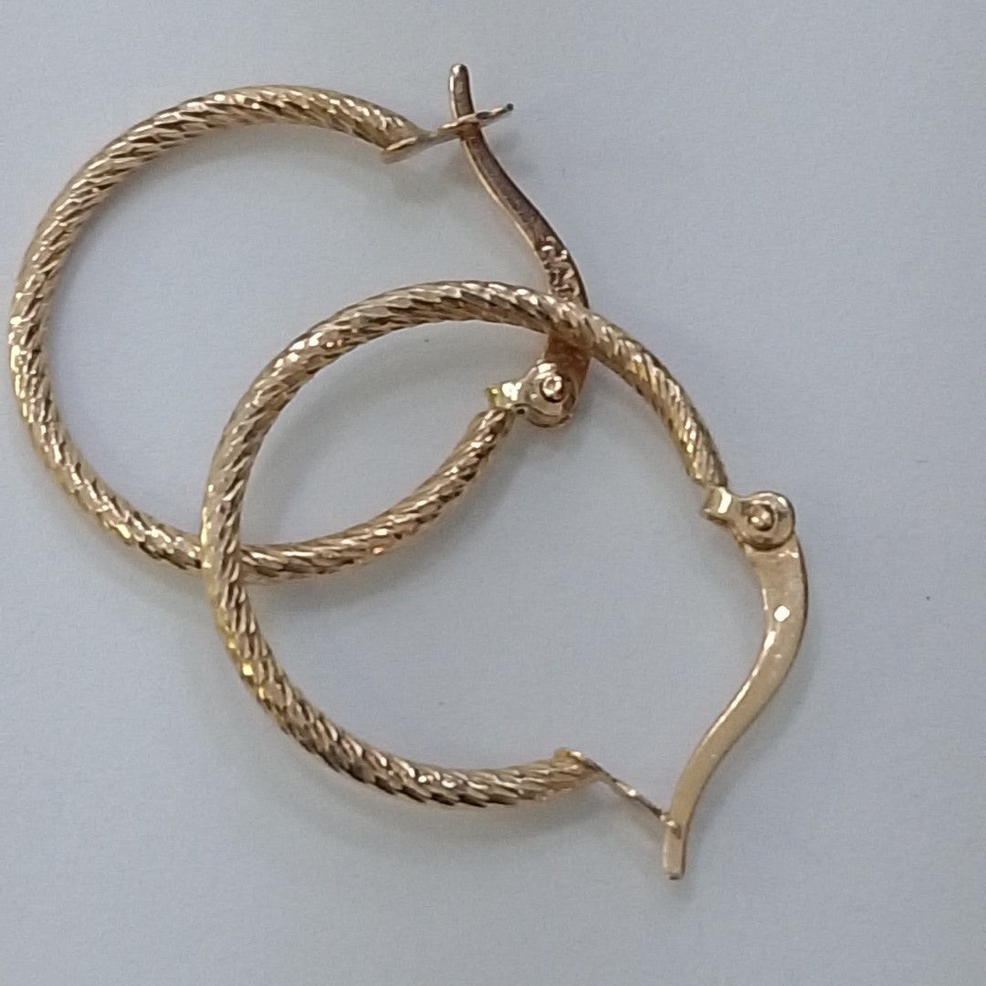 ARETES ARRACADAS 14K 1 GR (NUEVO)