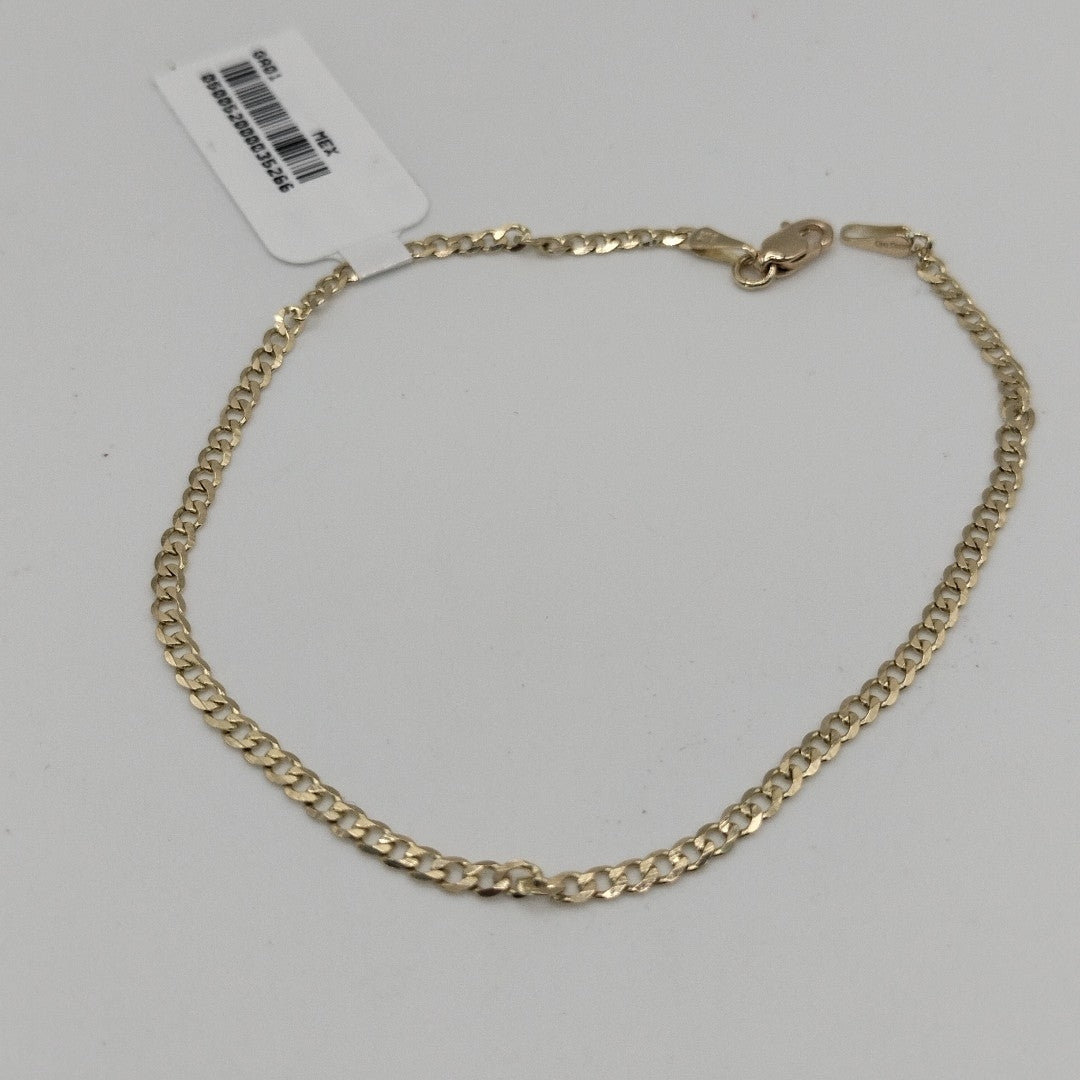 PULSERA BARBADA 14K 21 CM 2.2 GR (NUEVO)
